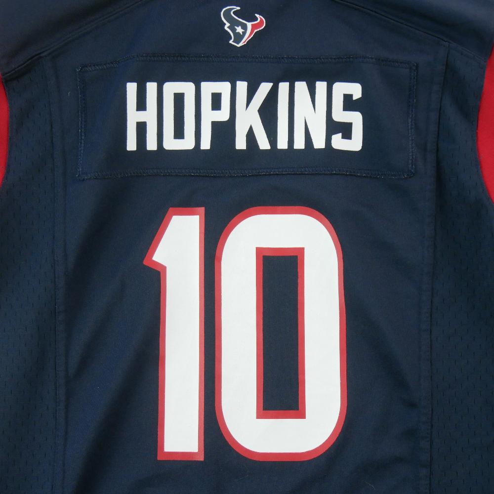Football Américain - Nike Maillot Garçon NFL Houston Texans On Field DeAndre Hopkins 10 D Hop Taille 8/9 ans #QWE1105 - photo 3