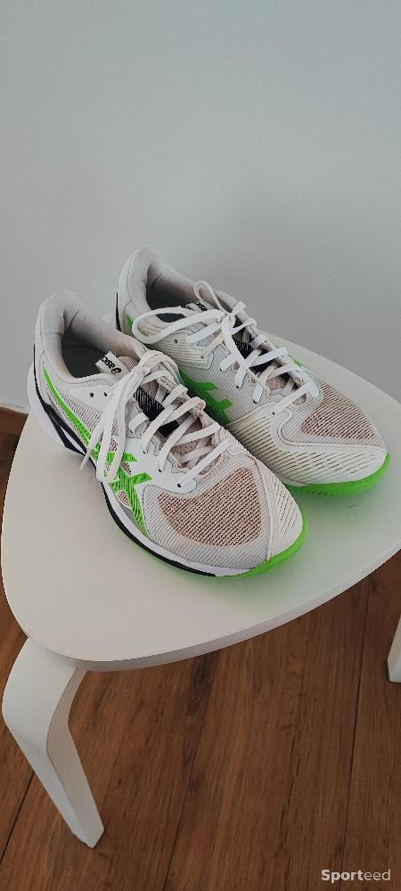 Tennis - Haut de gamme - Chaussures tennis / padel Asics Solution Speed FF 3 - Taille 39 - Terre Battue - Femme - photo 5