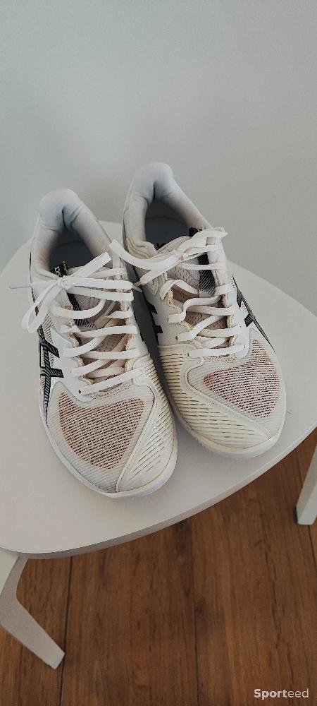 Tennis -  Chaussures tennis / padel haut de gamme Asics Solution Speed FF 3 - Taille 39 - Terre Battue - Femme - photo 2