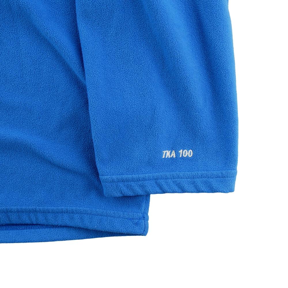 Randonnée / Trek - The North Face Pull polaire TKA 100 1/4 Zip Polaire légère Col montant Homme Taille L Bleu #QWE1119 - photo 3