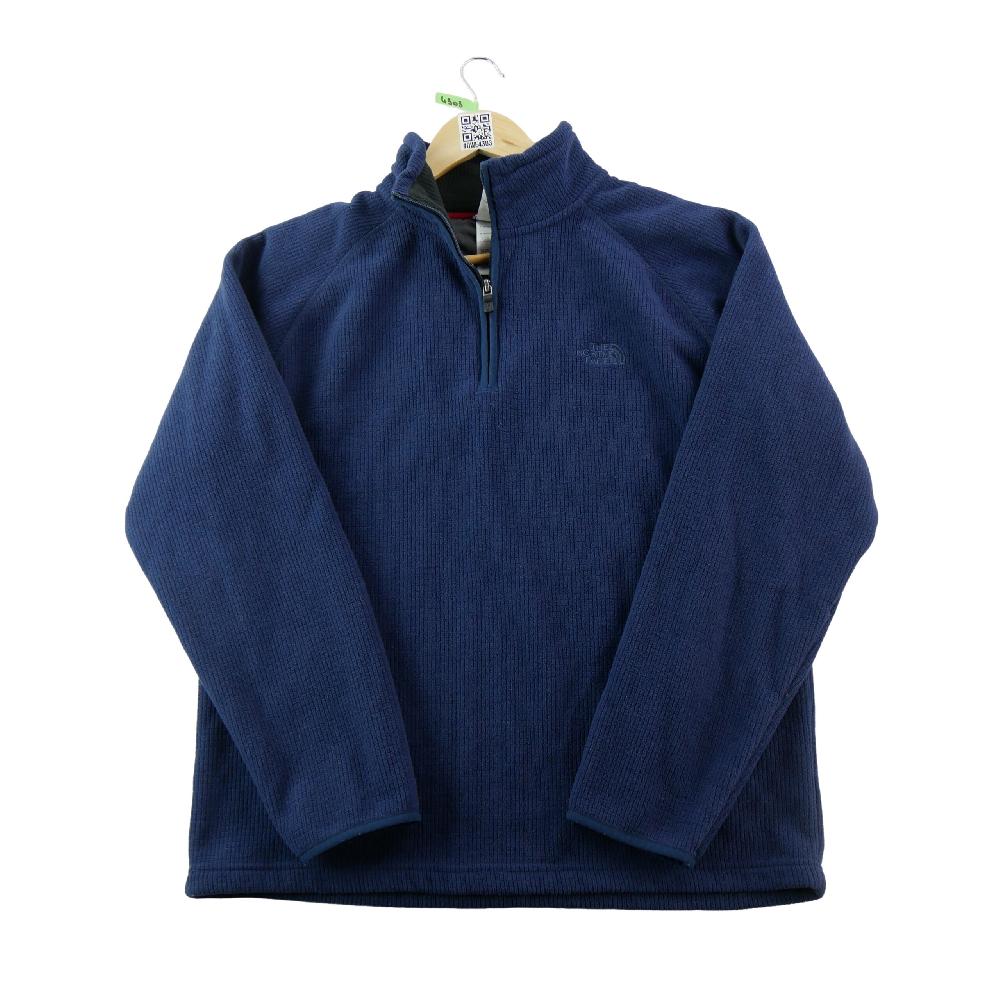 Randonnée / Trek - The North Face Pull polaire Textured Cap Rock ¼ Zip Polaire jacquard Homme Taille M Marine #QWE4303 - photo 1
