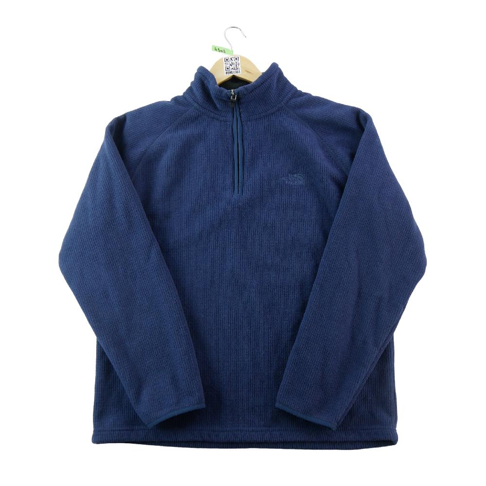 Randonnée / Trek - The North Face Pull polaire Textured Cap Rock ¼ Zip Polaire jacquard Homme Taille M Marine #QWE4303 - photo 3