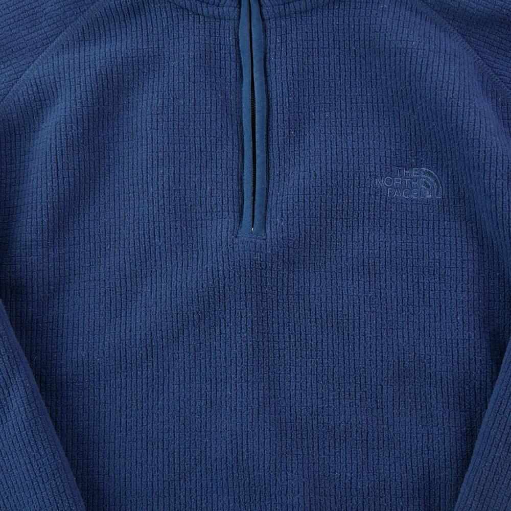 Randonnée / Trek - The North Face Pull polaire Textured Cap Rock ¼ Zip Polaire jacquard Homme Taille M Marine #QWE4303 - photo 4
