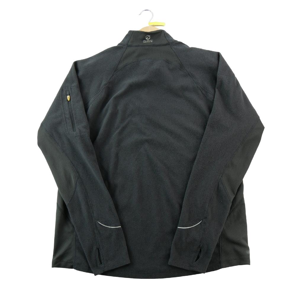 Course à pied route - The North Face Pull polaire Flight Series FlashDry Polaire 1/2 zip Homme Taille XL Noir #QWE1634 - photo 2