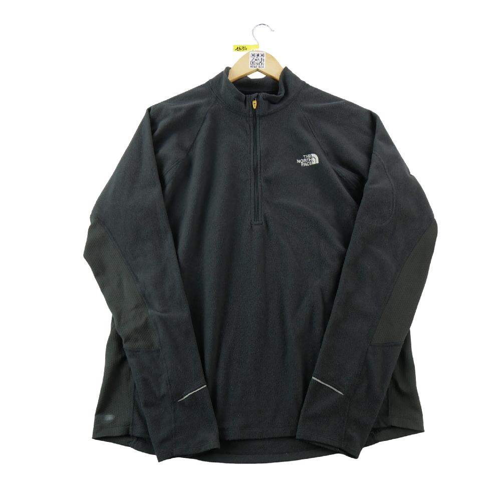 Course à pied route - The North Face Pull polaire Flight Series FlashDry Polaire 1/2 zip Homme Taille XL Noir #QWE1634 - photo 3