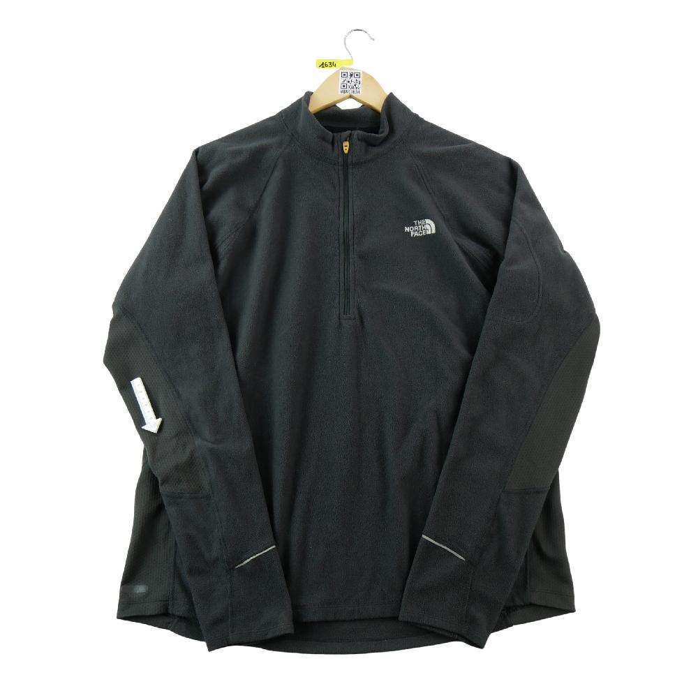Course à pied route - The North Face Pull polaire Flight Series FlashDry Polaire 1/2 zip Homme Taille XL Noir #QWE1634 - photo 6