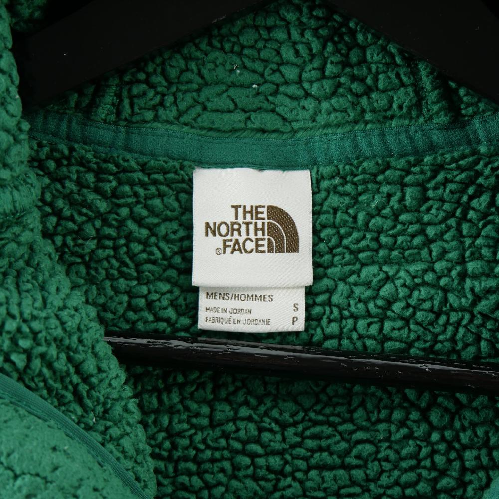 Sportswear - The North Face Pull polaire Campshire Pullover Hoodie Polaire sherpa Homme Taille S Vert #QWE0887 - photo 6
