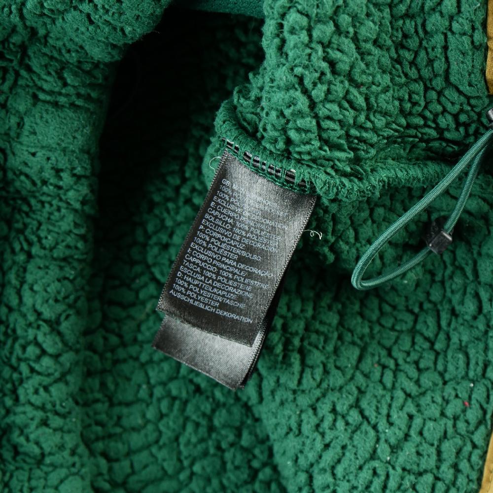 Sportswear - The North Face Pull polaire Campshire Pullover Hoodie Polaire sherpa Homme Taille S Vert #QWE0887 - photo 7