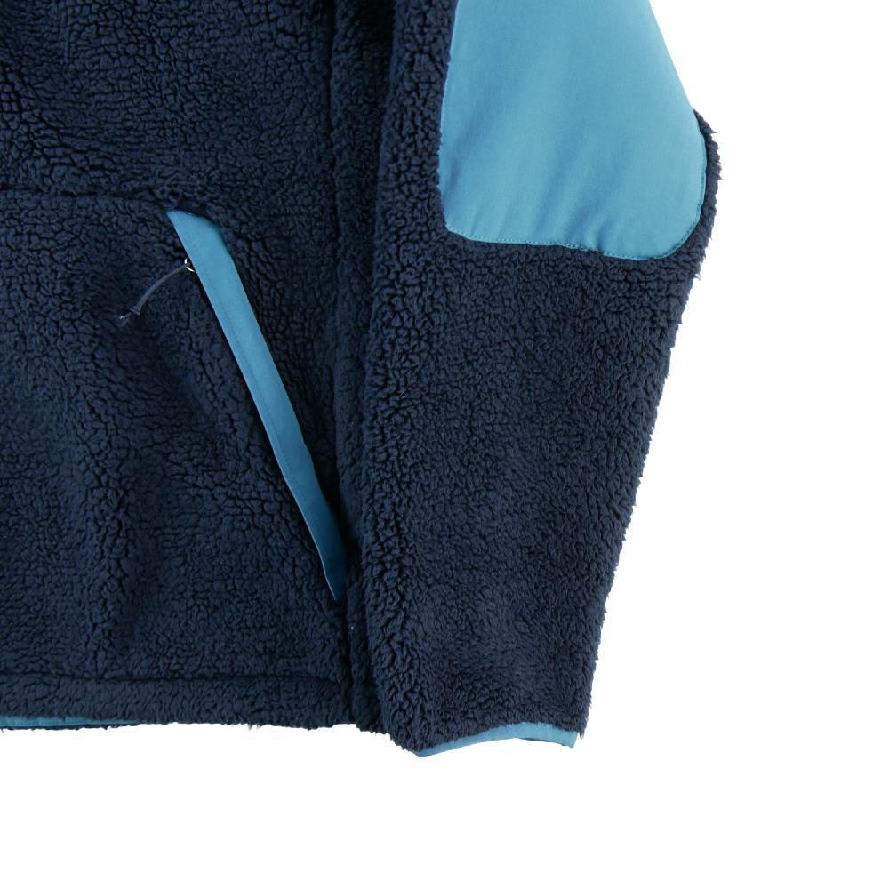 Sportswear - The North Face Pull polaire Campshire Pullover Hoodie Polaire sherpa Homme Taille S Marine #QWE3935 - photo 5