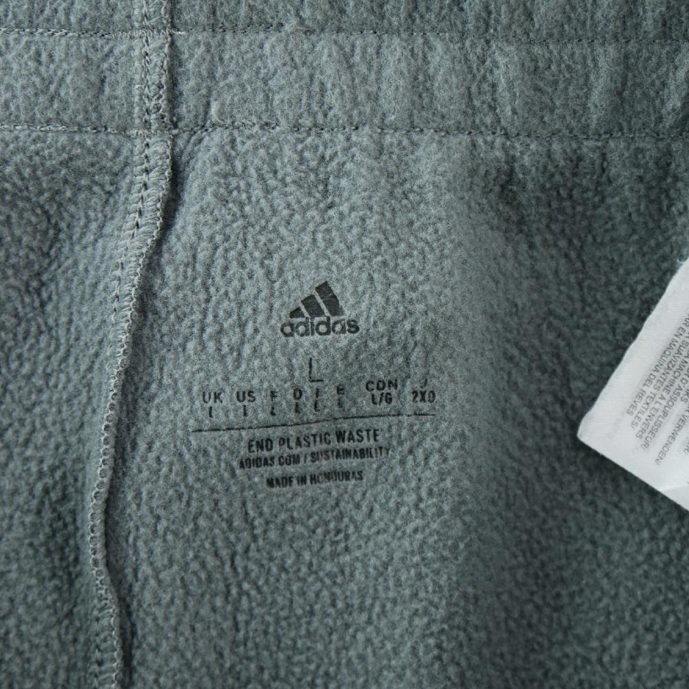 Fitness / Cardio training - Adidas Jogging Motif 53 AeroReady Jambes zippées Coupe fuselée Homme Taille L Gris #QWE0989 - photo 7