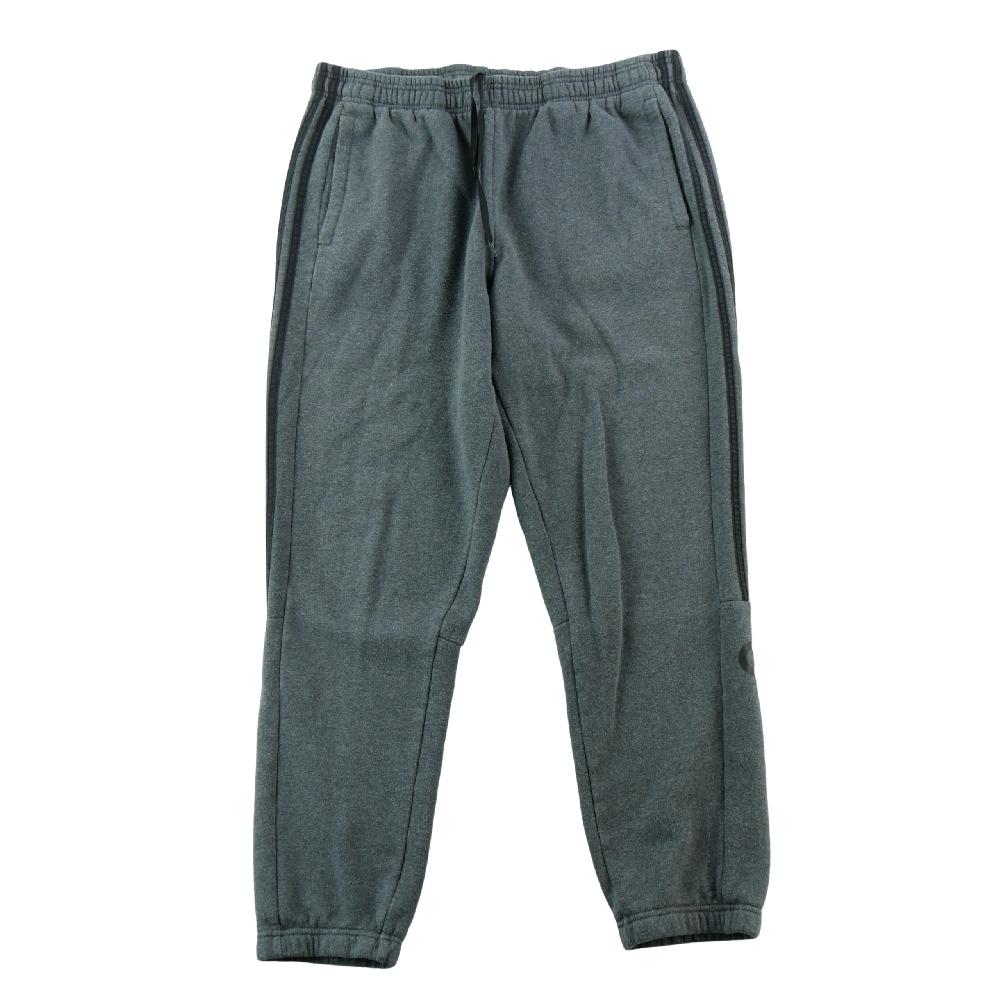 Fitness / Cardio training - Adidas Jogging 3-Stripes Jogging Pants Jambes fuselées Molleton gratté Homme Taille L Gris #QWE3680 - photo 1