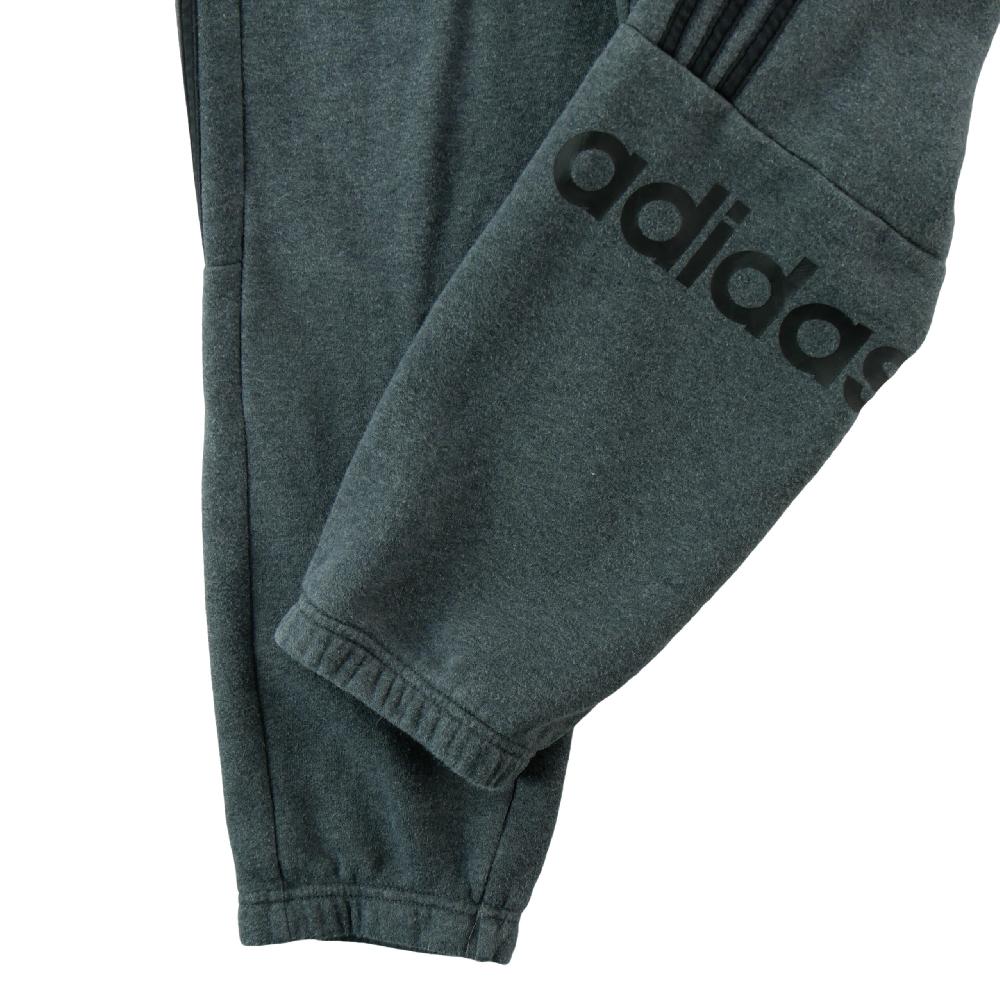 Fitness / Cardio training - Adidas Jogging 3-Stripes Jogging Pants Jambes fuselées Molleton gratté Homme Taille L Gris #QWE3680 - photo 4
