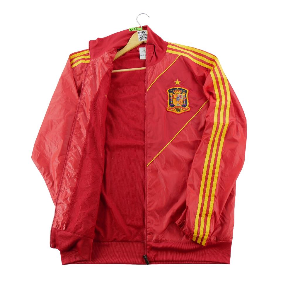 Fitness / Cardio training - Adidas Veste de survêtements Spain FEF Anthem Jacket ESPAÑA au dos Homme Taille L Rouge #QWE4173 - photo 3