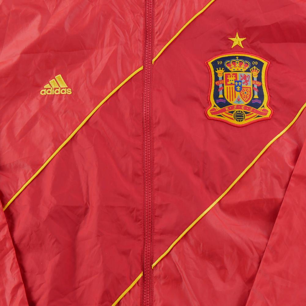 Fitness / Cardio training - Adidas Veste de survêtements Spain FEF Anthem Jacket ESPAÑA au dos Homme Taille L Rouge #QWE4173 - photo 4