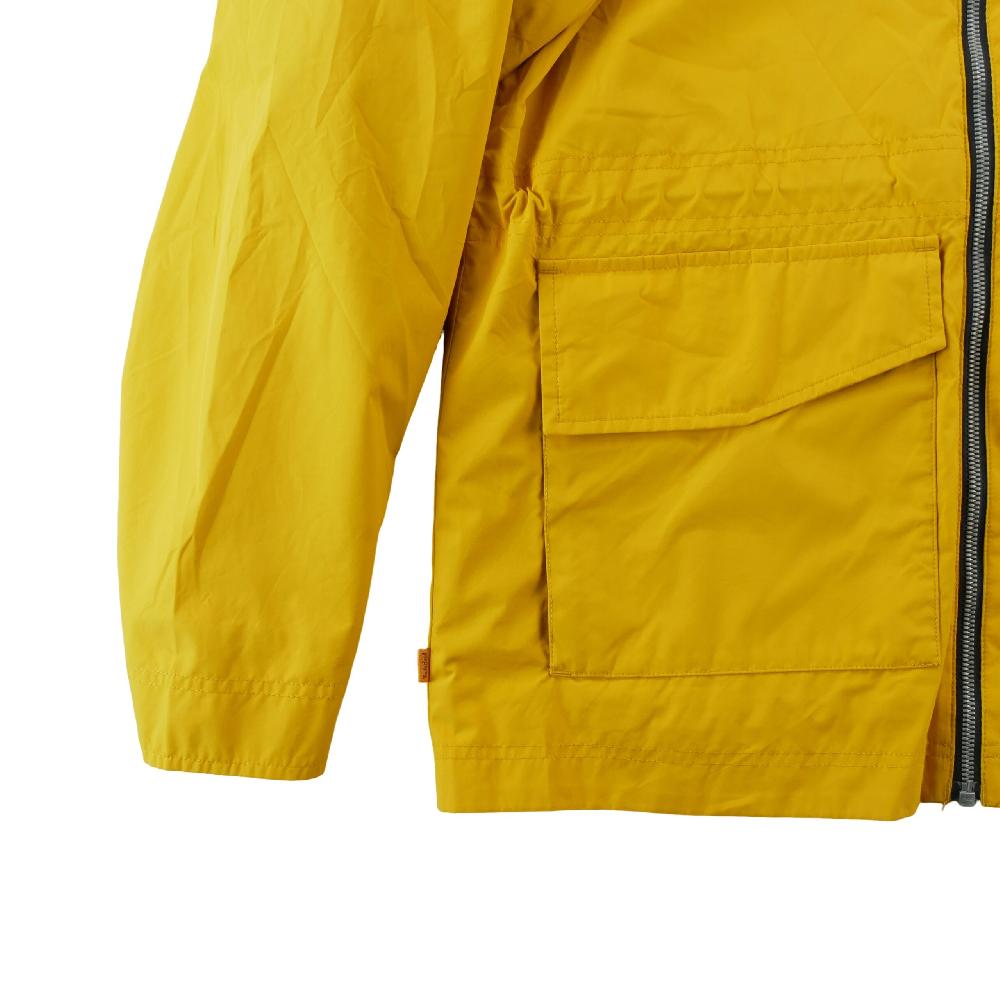 Sportswear - Timberland Parka à capuche Poche poitrine zippée Poches plaquées Homme Taille S Jaune #QWE1071 - photo 5