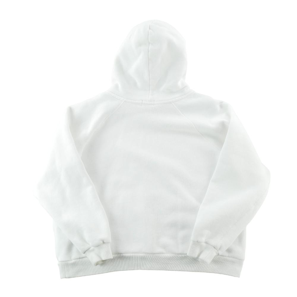 Sportswear - Polo Ralph Lauren Sweat à capuche Cropped Boxy Hoodie Pony Femme Taille S Blanc #QWE0913 - photo 2