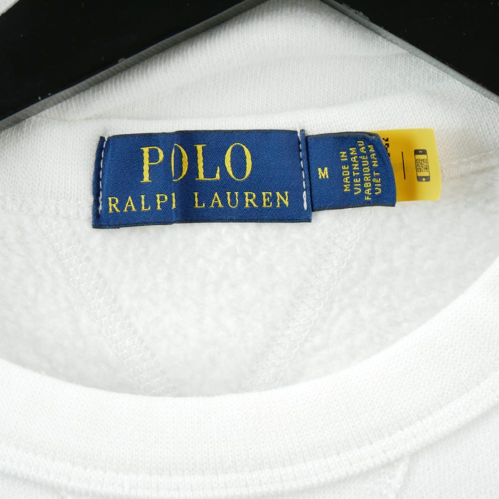 Sportswear - Polo Ralph Lauren Sweat Polo Bear Las Vegas Imprimé Polo Bear Homme Taille M Blanc #QWE0215 - photo 5