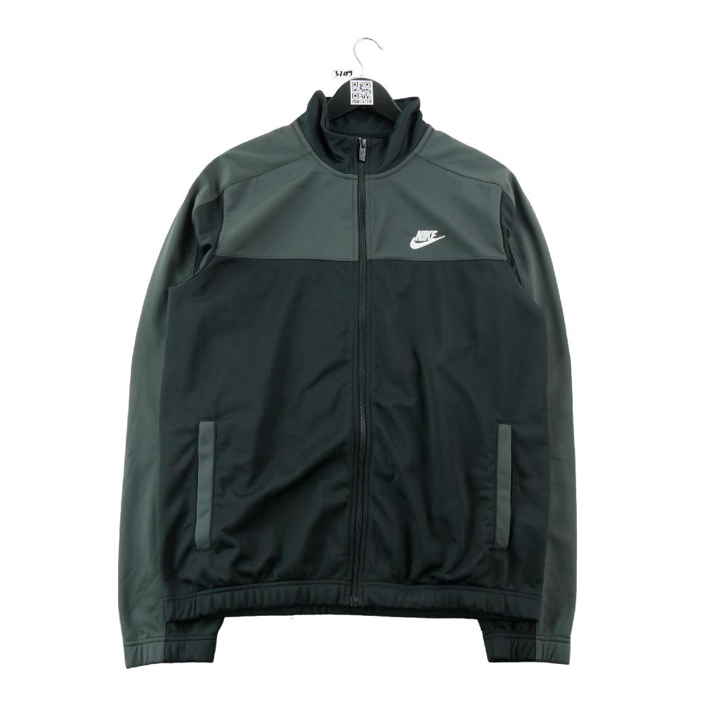 Fitness / Cardio training - Nike Veste de survêtements Sport Essentials Poly-Knit Color block noir gris Homme Taille M #QWE3709 - photo 1