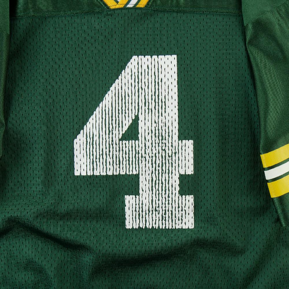 Football Américain - Reebok Maillot NFL Green Bay Packers Brett Favre #4 Y2K Vintage Mesh Taille XL #QWE1996 - photo 4