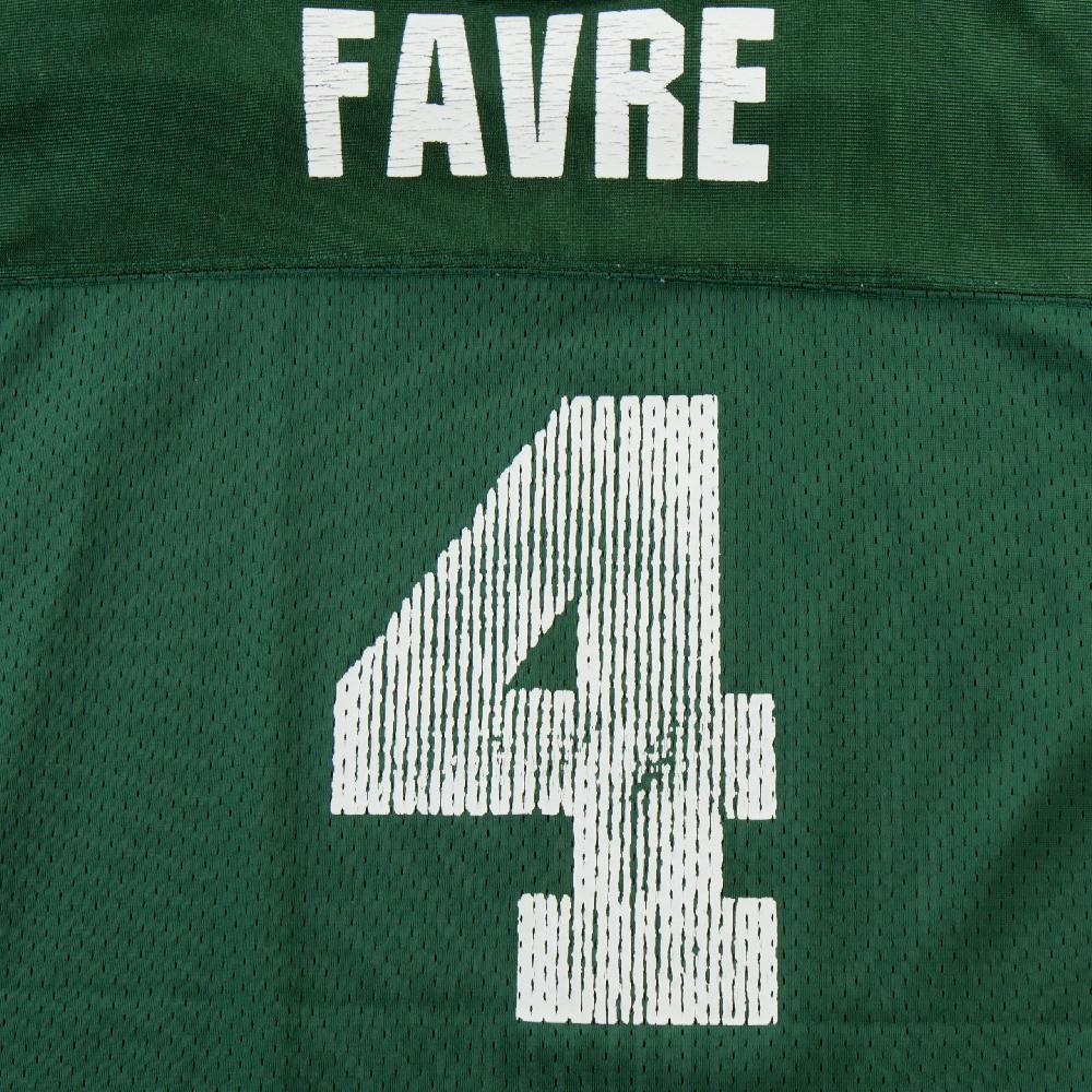 Football Américain - Reebok Maillot NFL Green Bay Packers Brett Favre #4 Y2K Vintage Mesh Taille XL #QWE1996 - photo 5