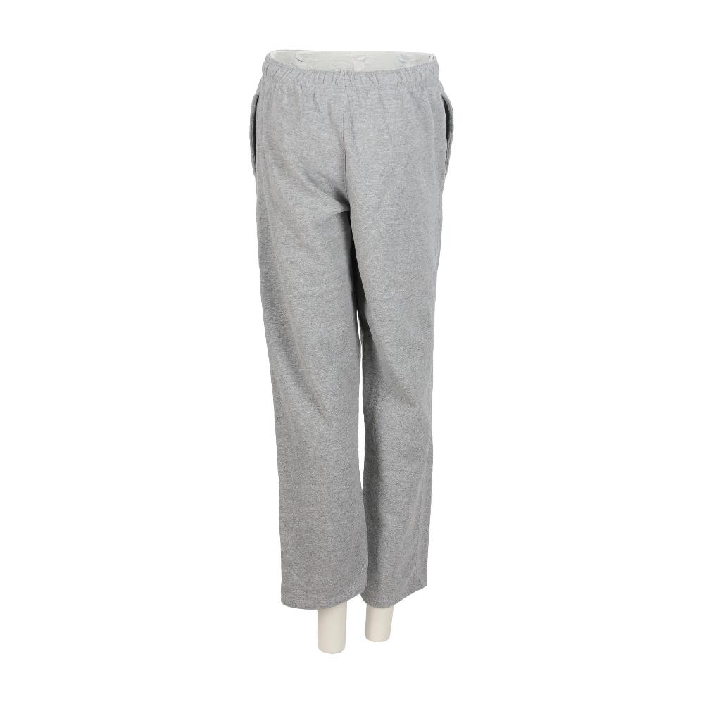 Fitness / Cardio training - Champion Jogging Powerblend Open Bottom Logo C brodé Molleton brossé Homme Taille L Gris #QWE7459 - photo 2
