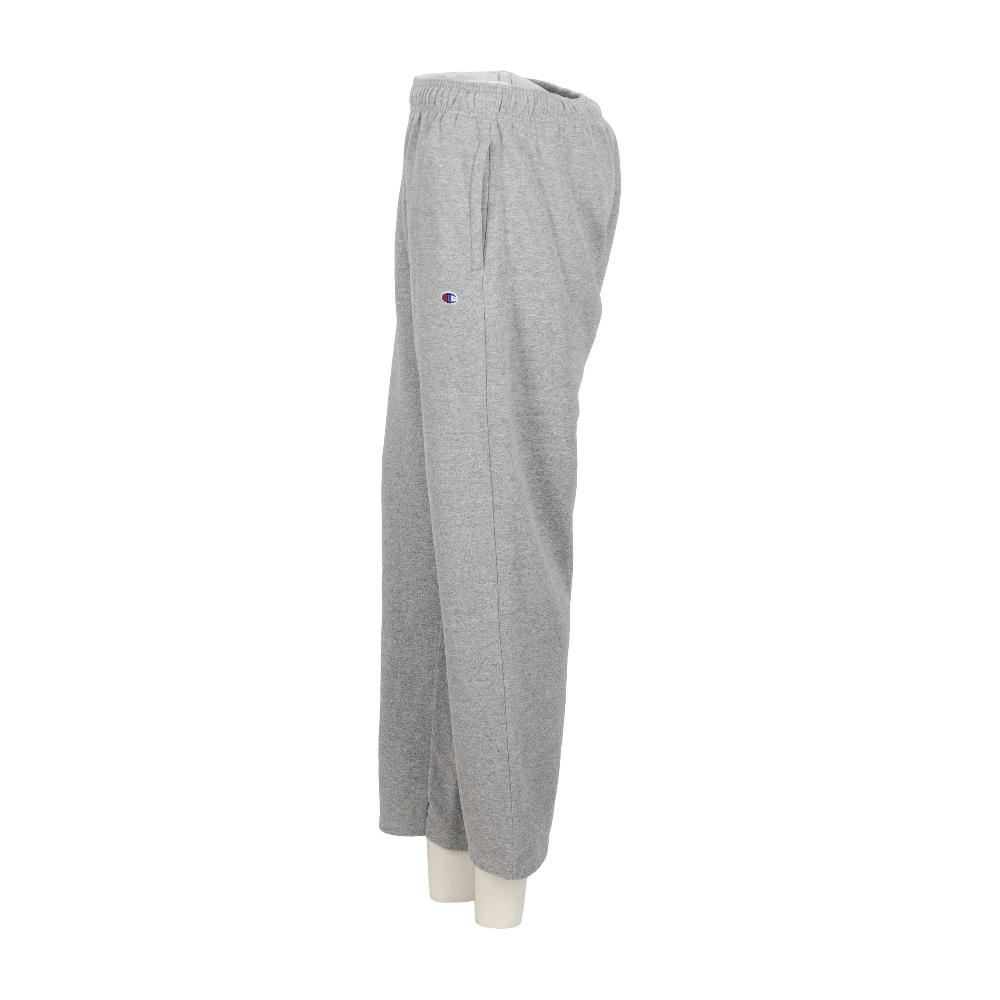 Fitness / Cardio training - Champion Jogging Powerblend Open Bottom Logo C brodé Molleton brossé Homme Taille L Gris #QWE7459 - photo 3