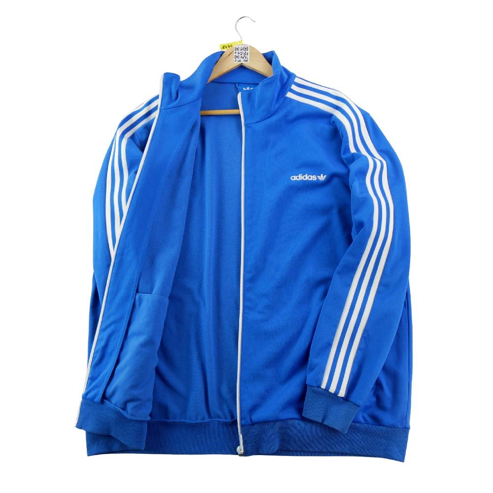 Fitness / Cardio training - Adidas Veste de survêtements 3-Stripes Originals Trefoil brodé Col montant Homme Taille 2XL #QWE1440 - photo 3