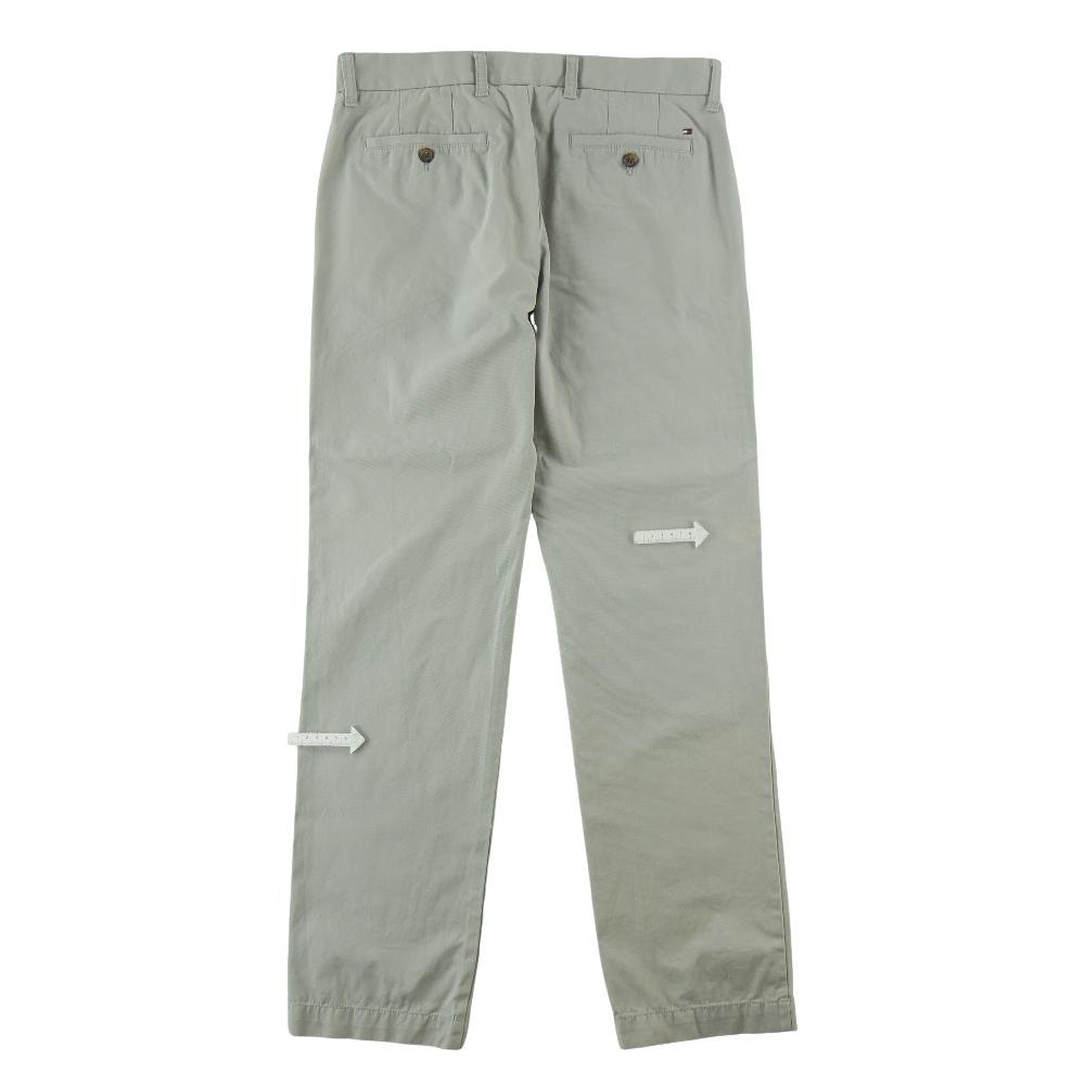 Sportswear - Tommy Hilfiger Pantalon Tailored Fit Taille W32/L32 Homme Gris #QWE1943 - photo 4