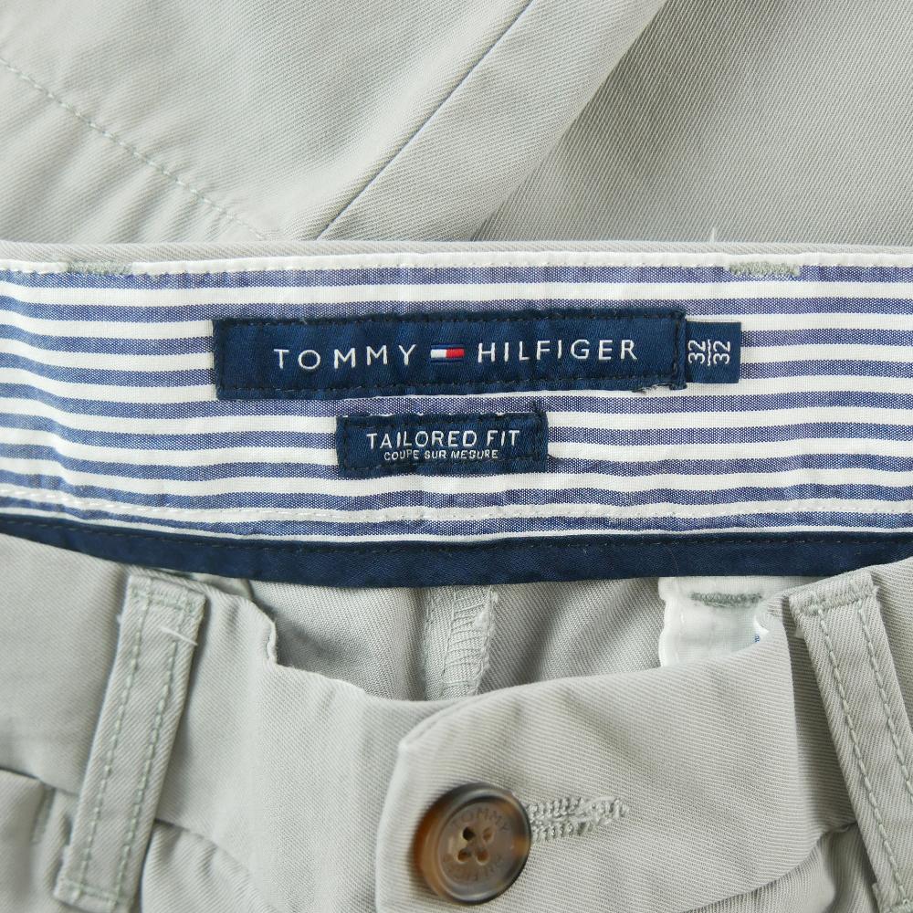 Sportswear - Tommy Hilfiger Pantalon Tailored Fit Taille W32/L32 Homme Gris #QWE1943 - photo 8