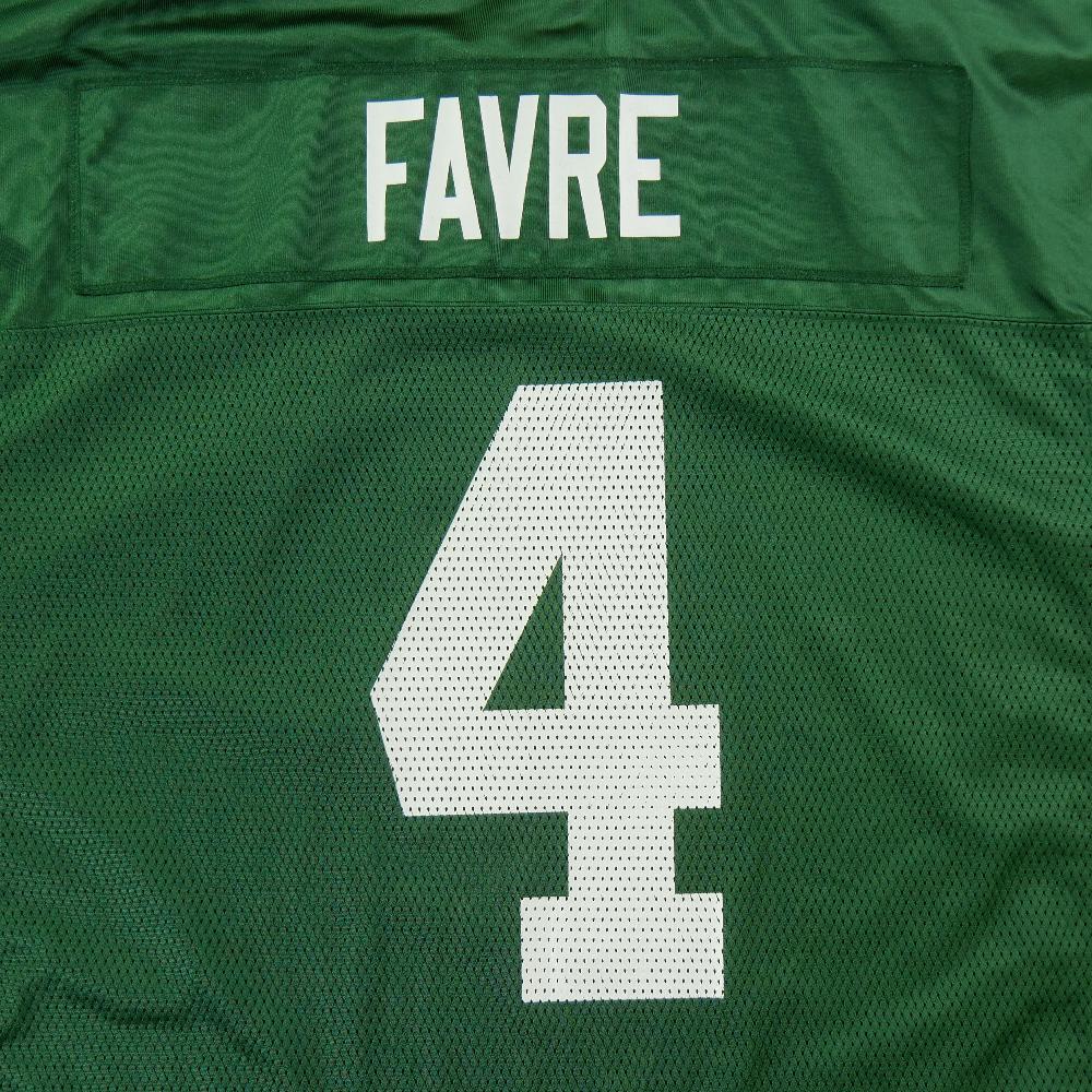 Football Américain - Reebok Maillot NFL Green Bay Packers Brett Favre 4 Equipment Home Jersey 2002–2006 Taille L #QWE3472 - photo 7