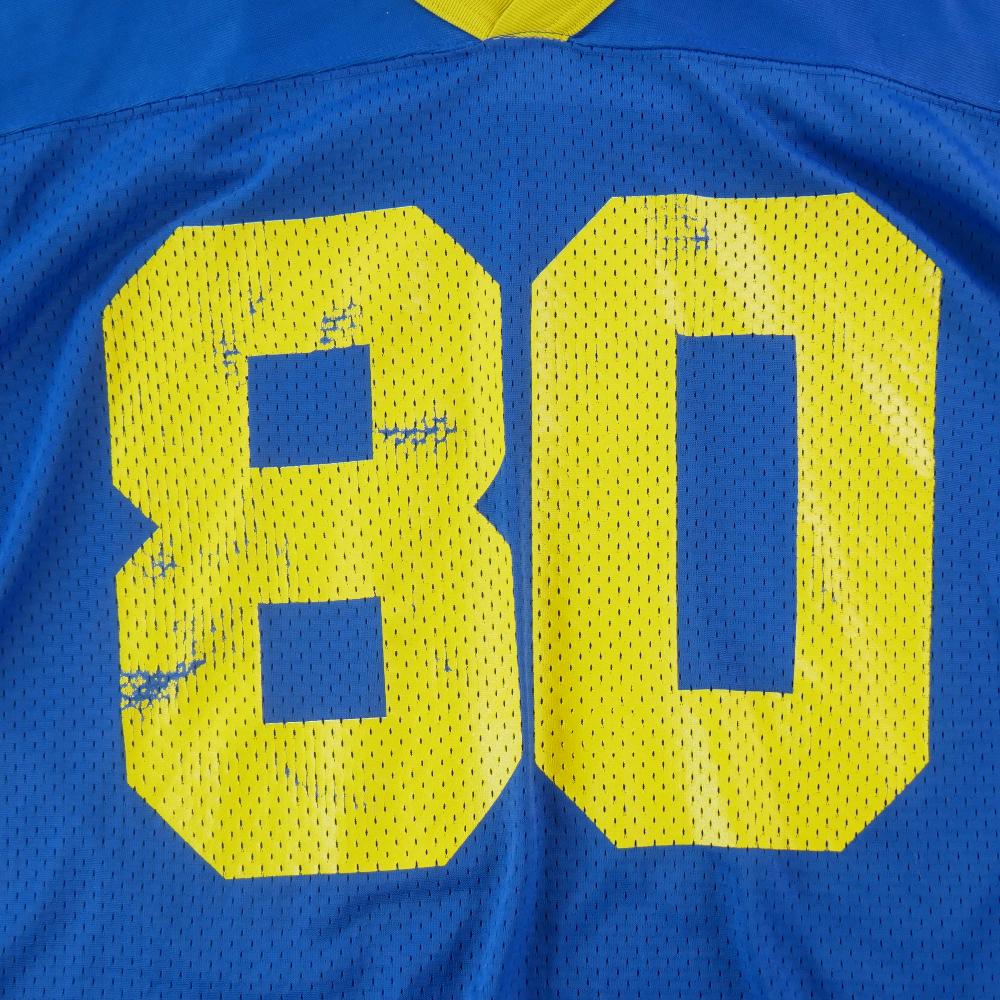 Football Américain - Starter Maillot NFL Saint-Louis Rams Isaac Bruce 80 1995 Authentic Apparel Y2K Taille XL #QWE0115 - photo 4