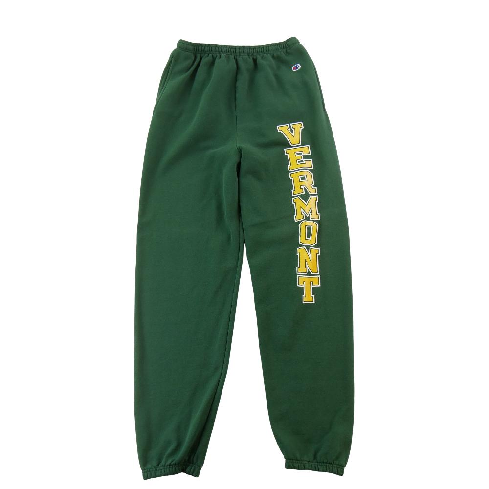 Fitness / Cardio training - Champion Jogging University of Vermont Collegiate sweatpants Sportswear Homme Taille M Vert #QWE3097 - photo 1