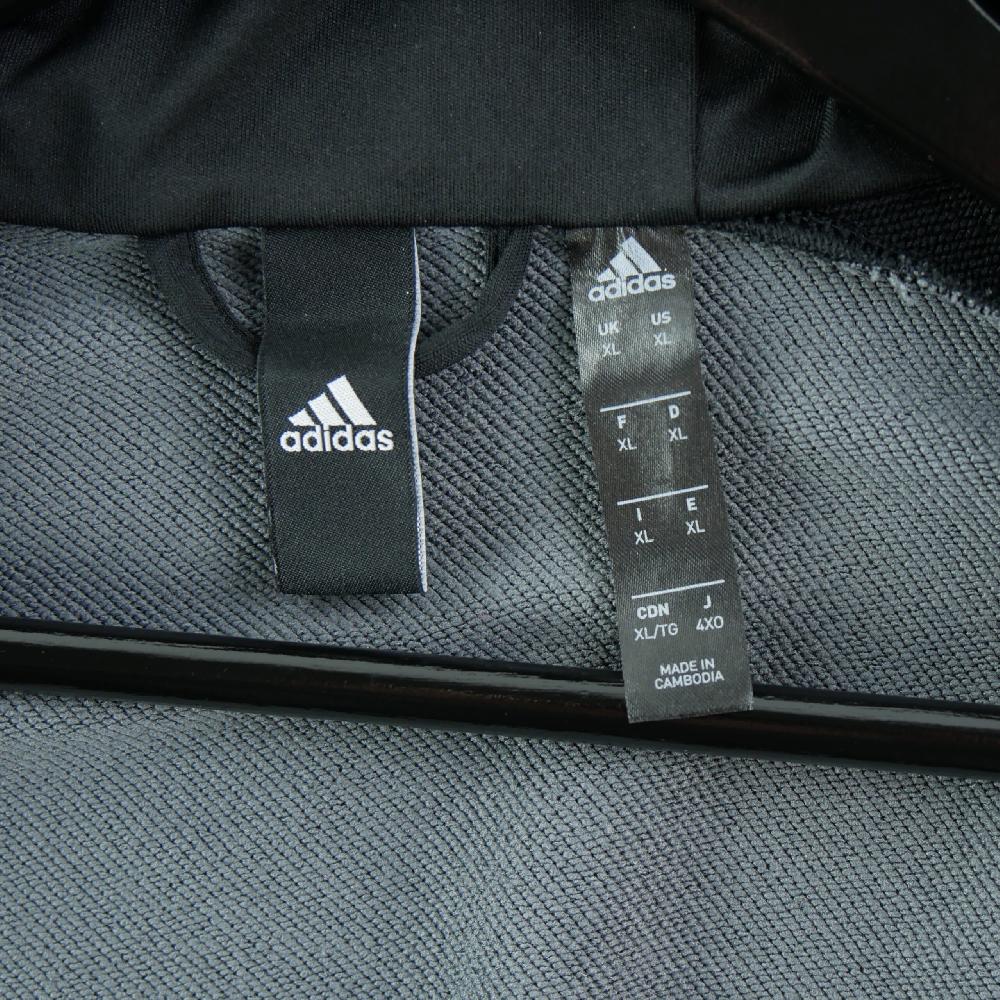 Fitness / Cardio training - Adidas Veste Heat.RDY Veste zippée à capuche 3 bandes Poches kangourou Homme Taille XL Gris #QWE3003 - photo 7