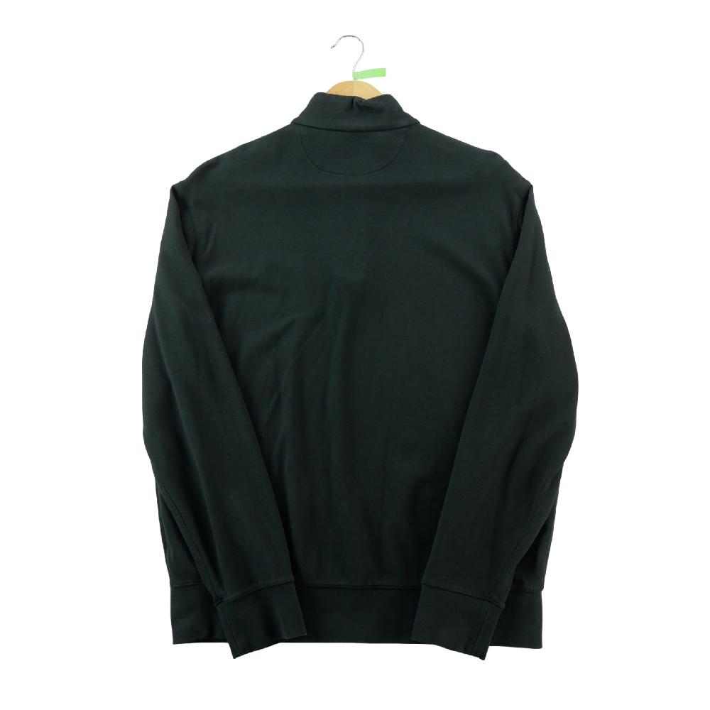 Sportswear - Polo Ralph Lauren Sweat Luxury Jersey Quarter-Zip Pullover Pony brodé Homme Taille M Noir #QWE0795 - photo 3