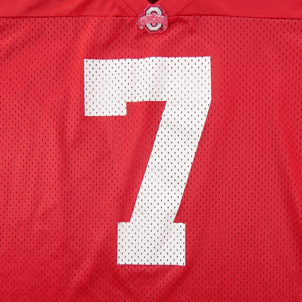 Football Américain - Nike Maillot Homme NCAA Ohio State Buckeyes 7 Team Université Vintage Taille XS #QWE1222 - photo 4