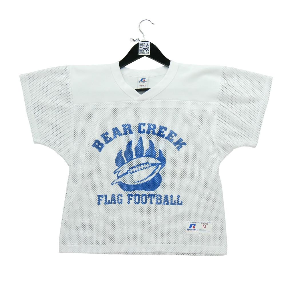 Football Américain - Russell Athletic Maillot Fille Bear Creek Football US Taille 10/12 ans #QWE3404 - photo 1