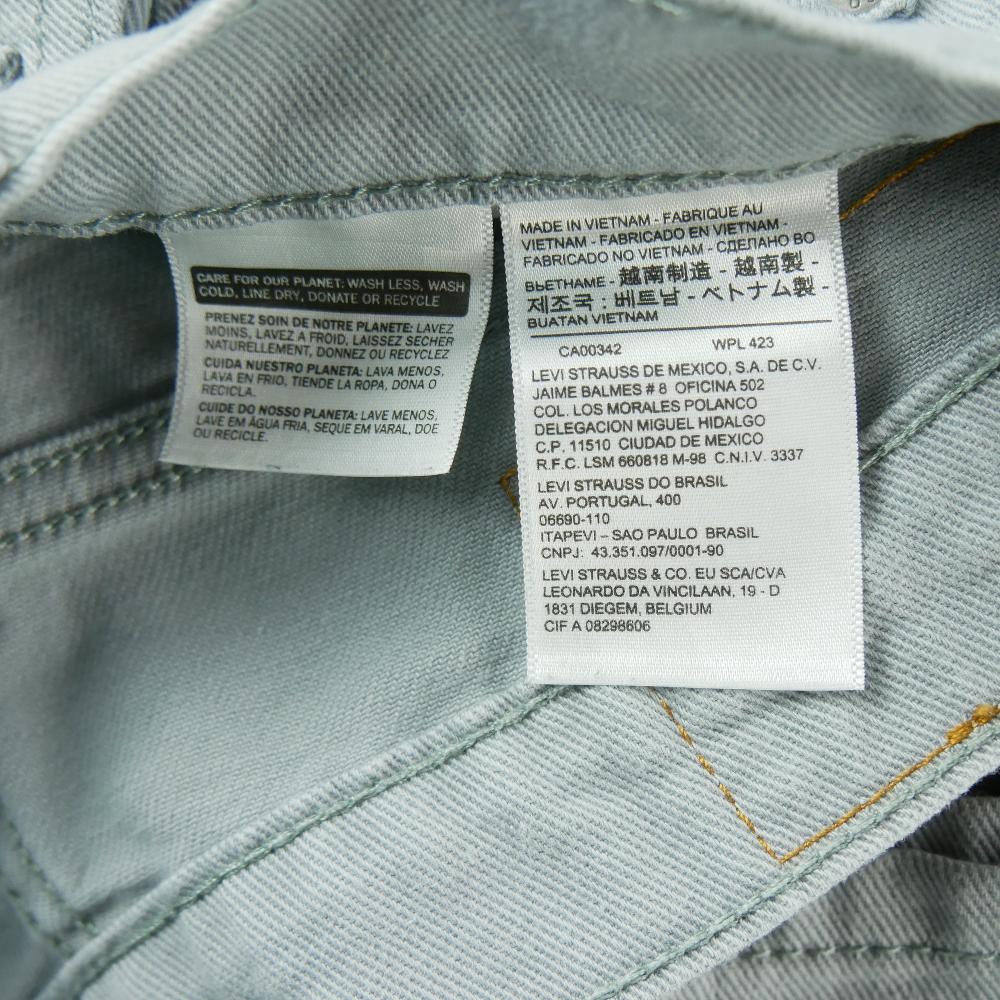 Sportswear - Levi Strauss Jean Levis 511 Slim Taille W32/L34 Homme Gris #QWE3257 - photo 7