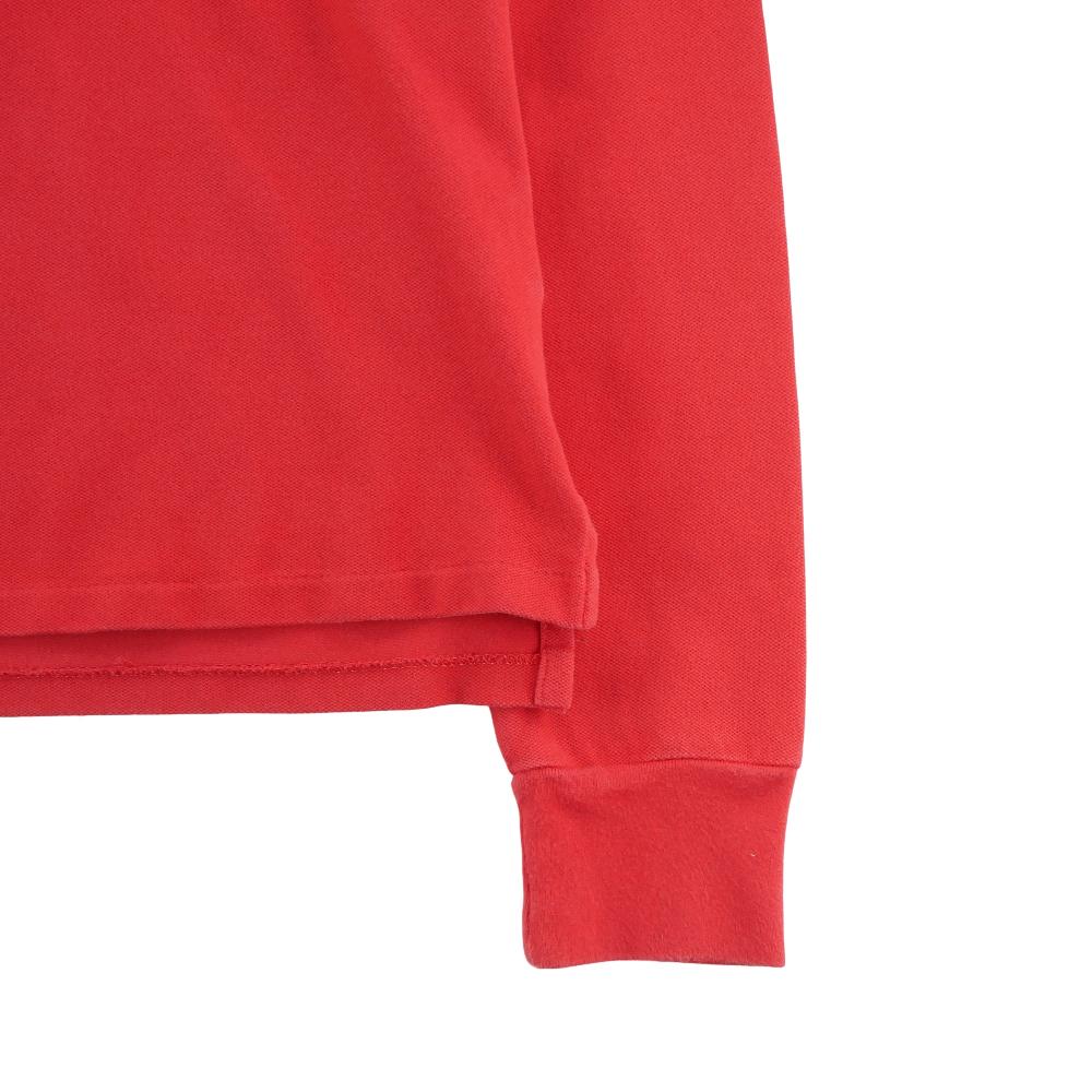 Golf - Polo Ralph Lauren Polo manches longues Big Pony Femme Taille L Rouge #QWE7516 - photo 4