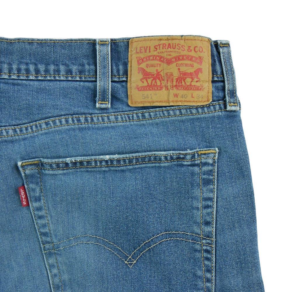 Sportswear - Levi Strauss Jean Levis 512 Slim Taper Taille W36/L32 Homme Bleu #QWE0919 - photo 7