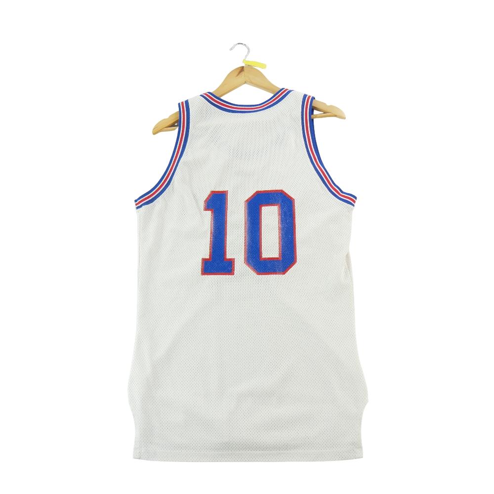 Basket-ball - Russell Athletic Maillot Terre Haute North Vigo Patriots 10 1983–1996 Made in USA Taille L #QWE1392 - photo 2