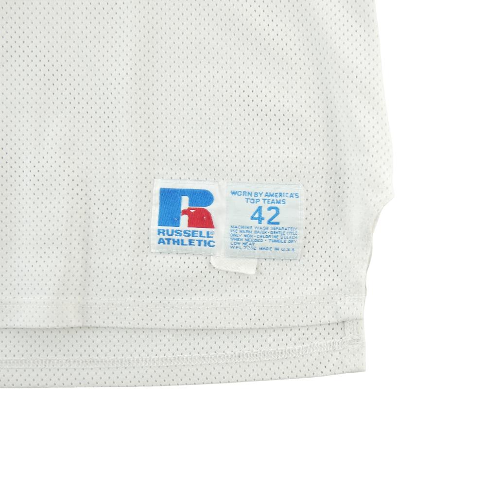 Basket-ball - Russell Athletic Maillot Terre Haute North Vigo Patriots 10 1983–1996 Made in USA Taille L #QWE1392 - photo 7