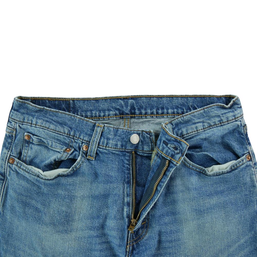 Sportswear - Levi Strauss Jean Levis 514 Straight Fit Taille W32/L32 Homme Bleu #QWE4181 - photo 4