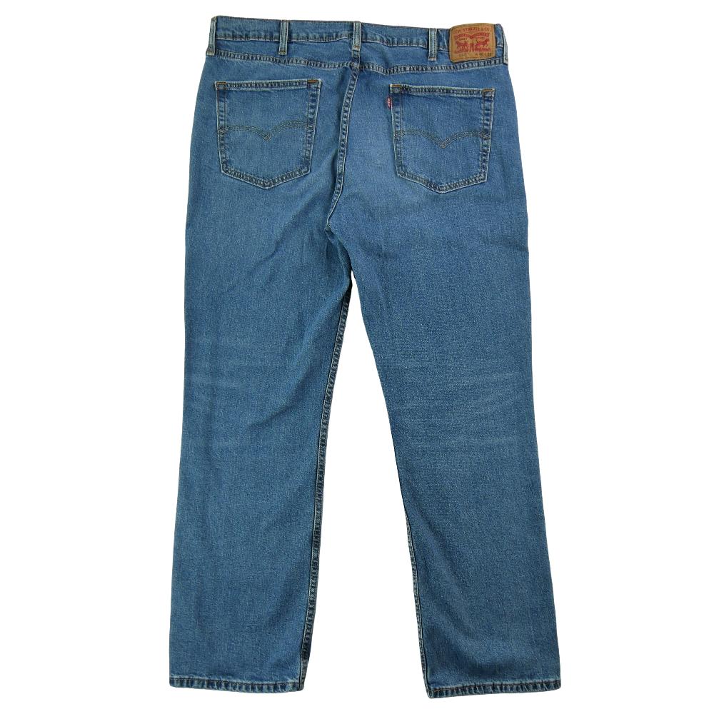 Sportswear - Levi Strauss Jean Levis 514 Straight Fit Taille W40/L32 Homme Bleu #QWE4127 - photo 2