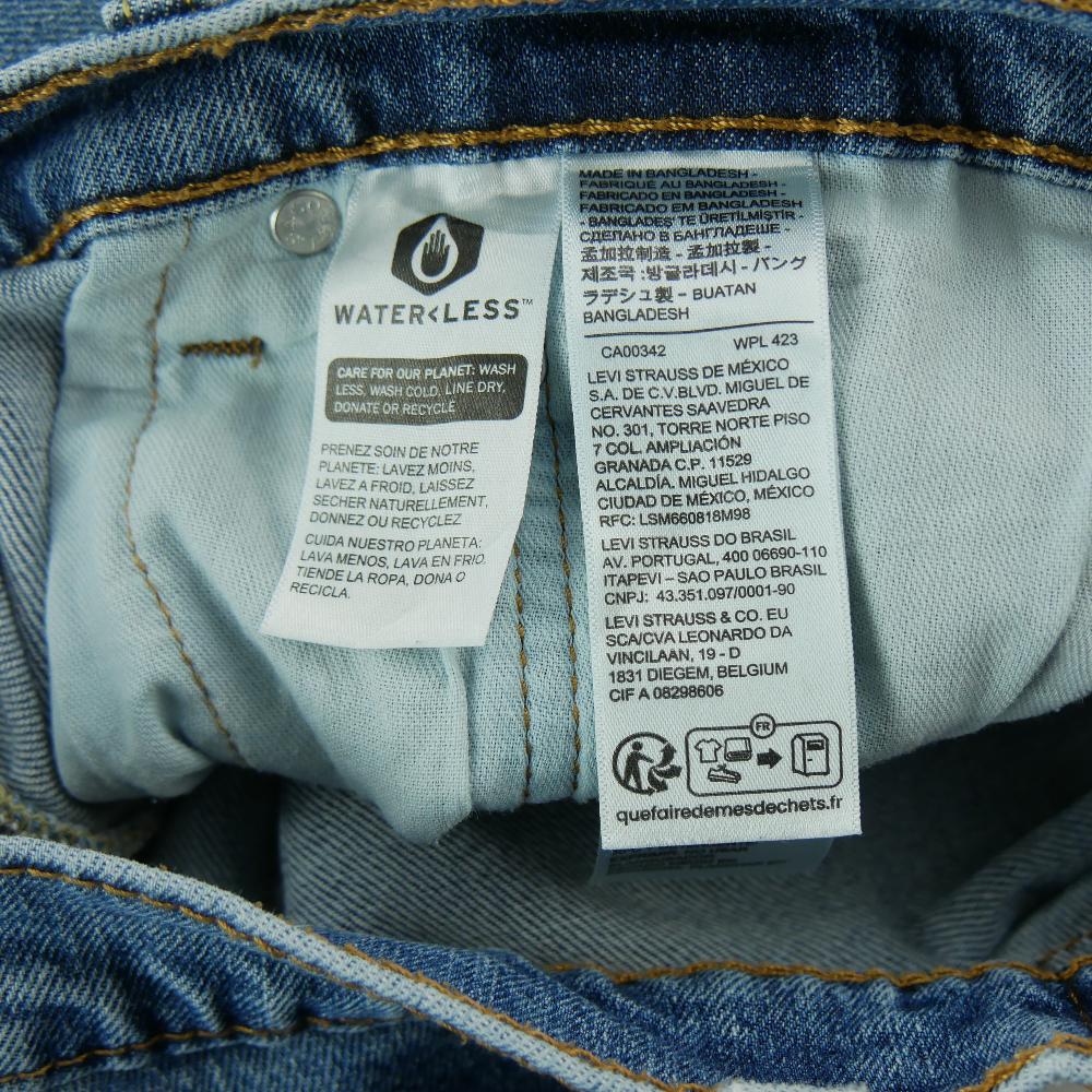 Sportswear - Levi Strauss Jean Levis 514 Straight Fit Taille W40/L32 Homme Bleu #QWE4127 - photo 7