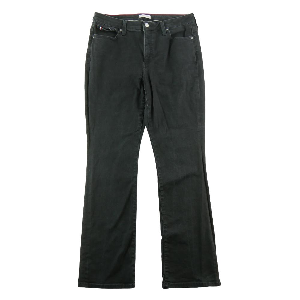 Sportswear - Tommy Hilfiger Jean Bootcut Taille W31/L30 Femme Noir #QWE1295 - photo 1