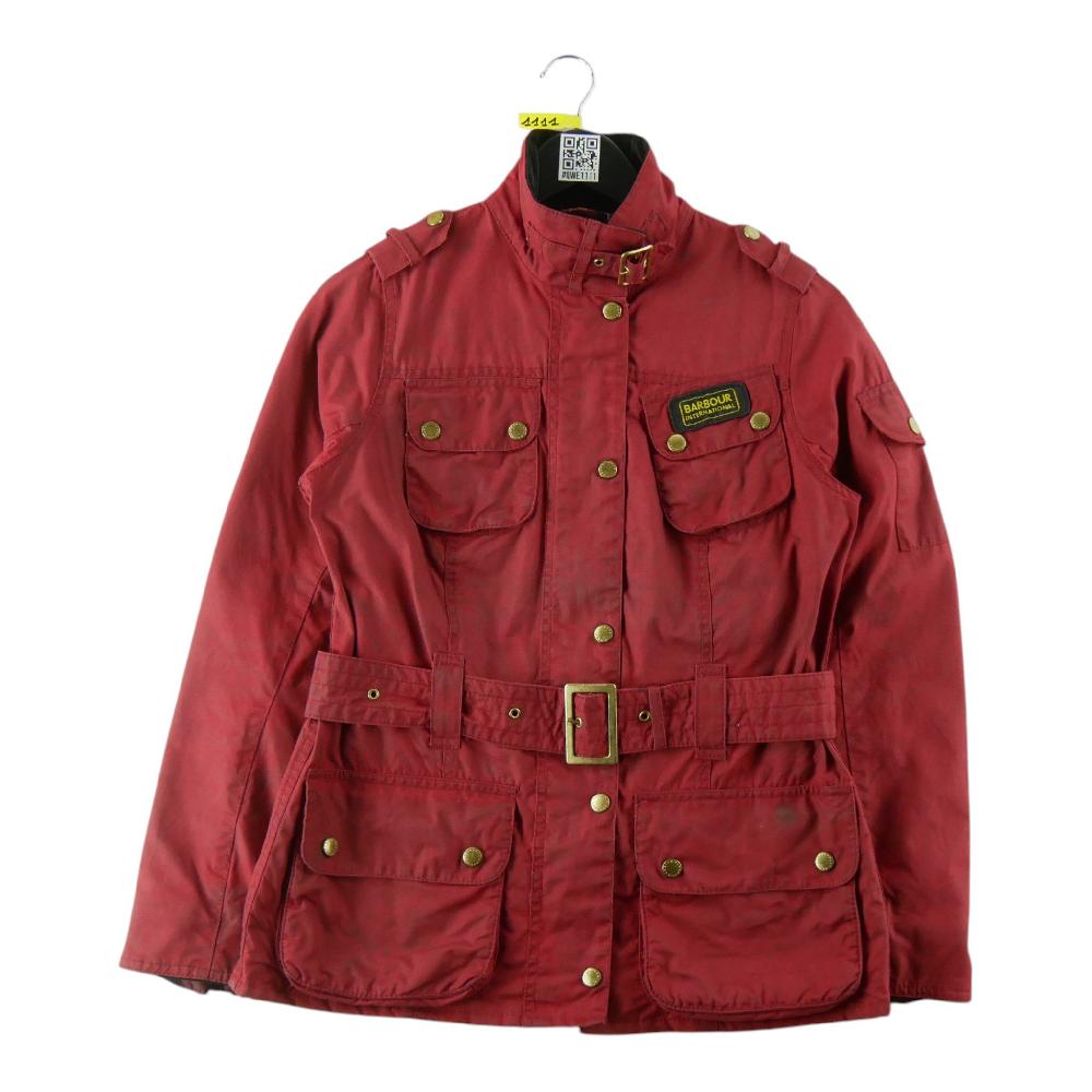 Randonnée / Trek - Barbour Blouson Rainbow wax huilé Femme Taille S Rouge #QWE1111 - photo 1