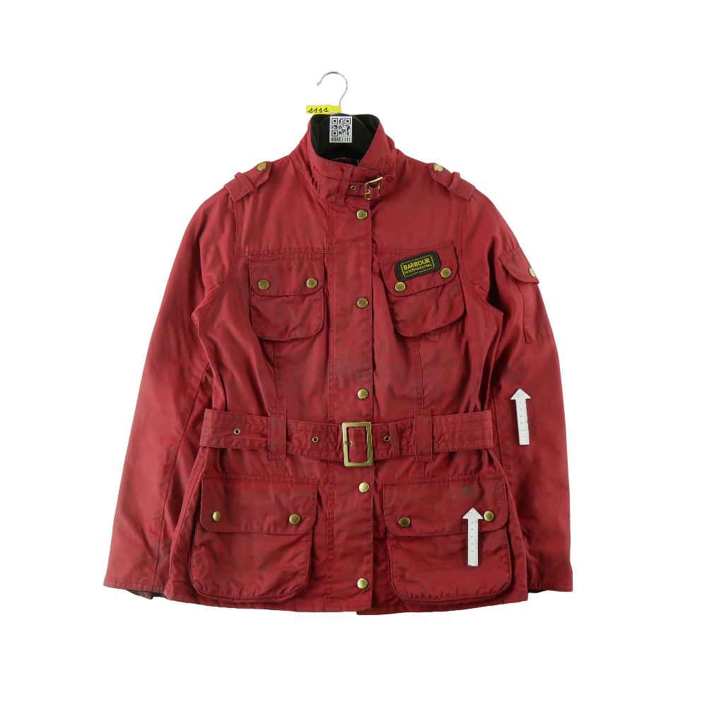 Randonnée / Trek - Barbour Blouson Rainbow wax huilé Femme Taille S Rouge #QWE1111 - photo 3