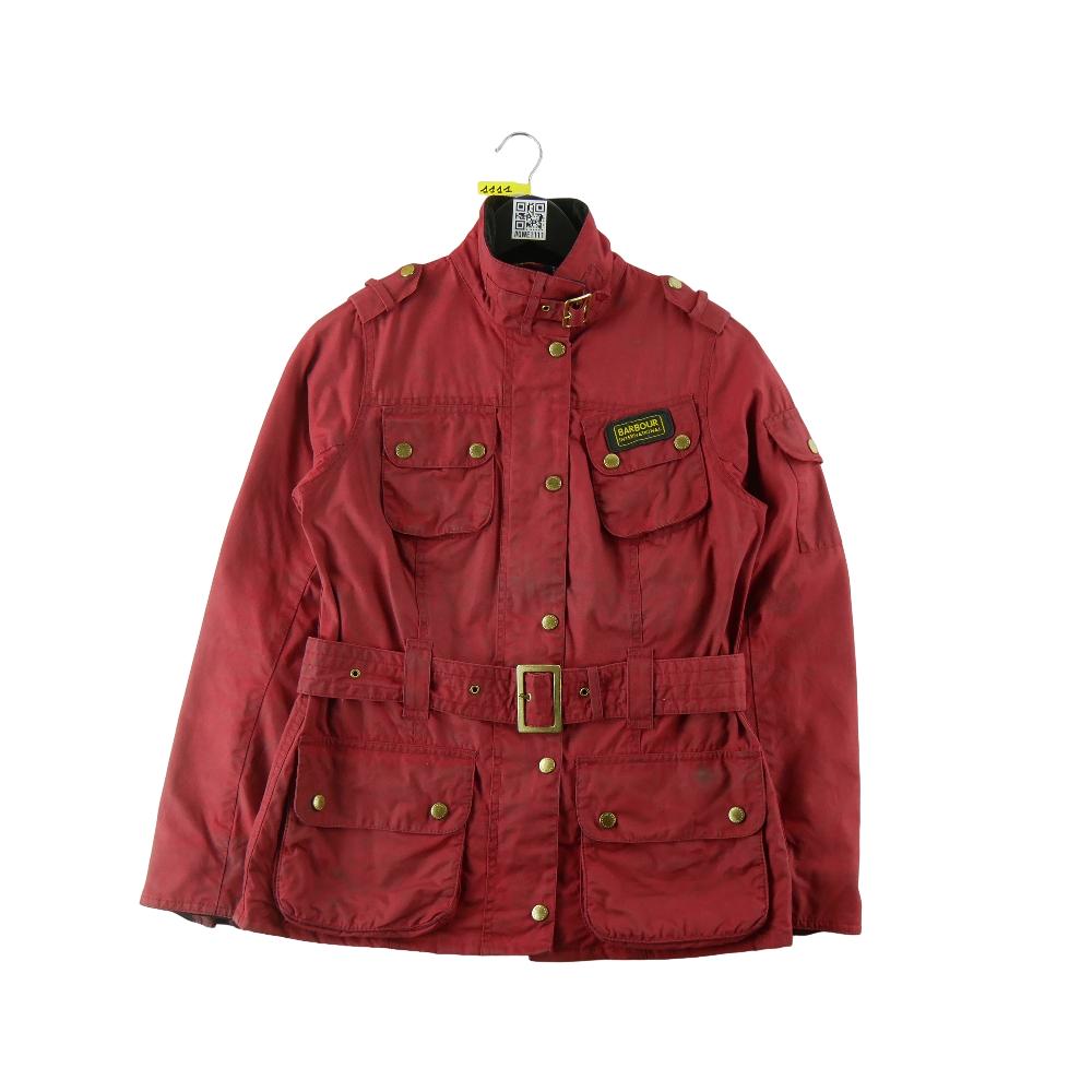 Randonnée / Trek - Barbour Blouson Rainbow wax huilé Femme Taille S Rouge #QWE1111 - photo 4