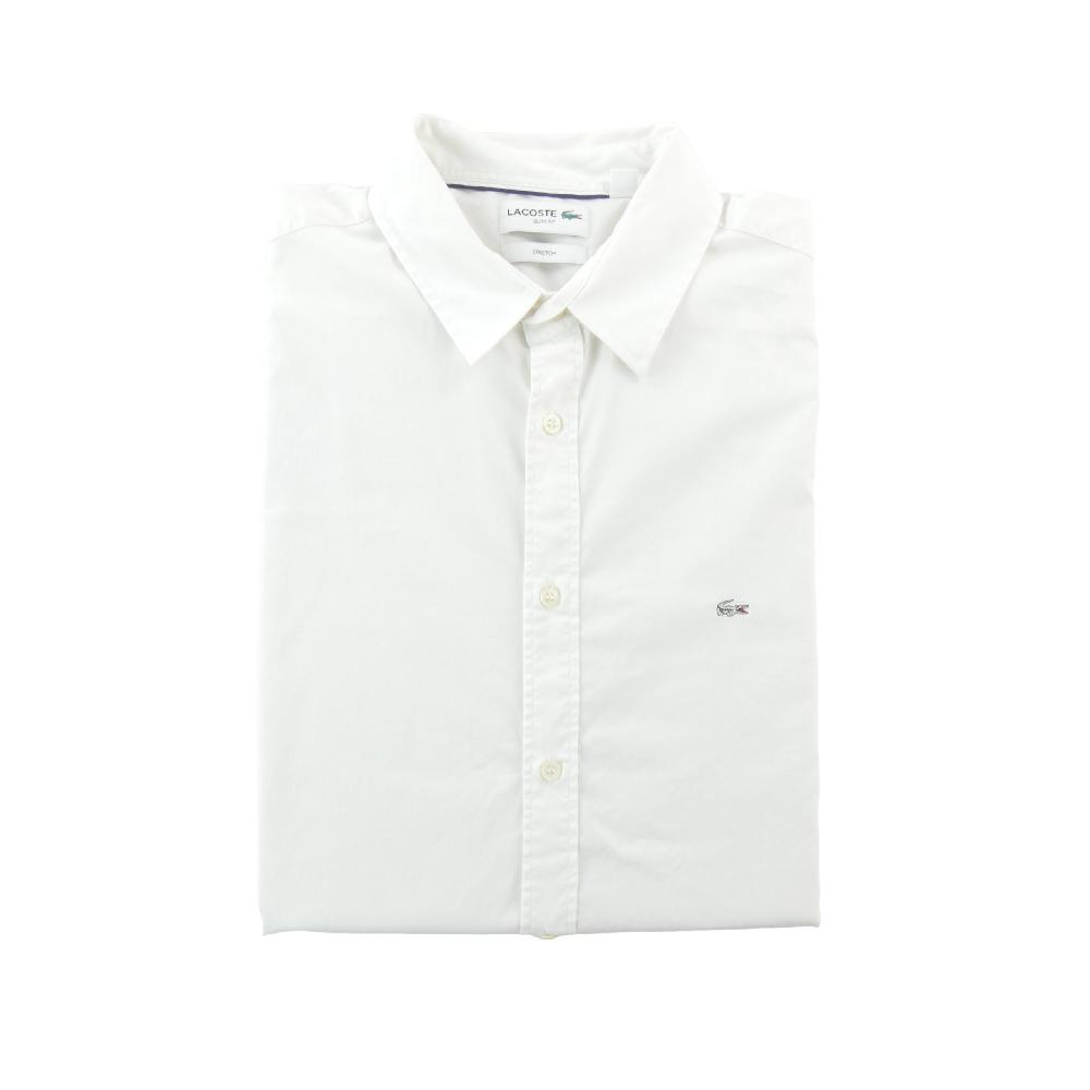 Fitness / Cardio training - Lacoste Chemise classique Homme Taille XL uni Blanc - photo 5
