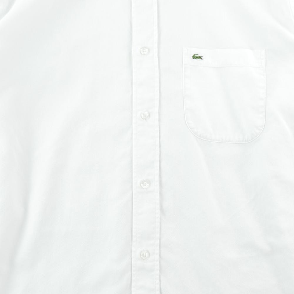 Fitness / Cardio training - Lacoste Chemise classique Homme Taille XL uni Blanc - photo 3